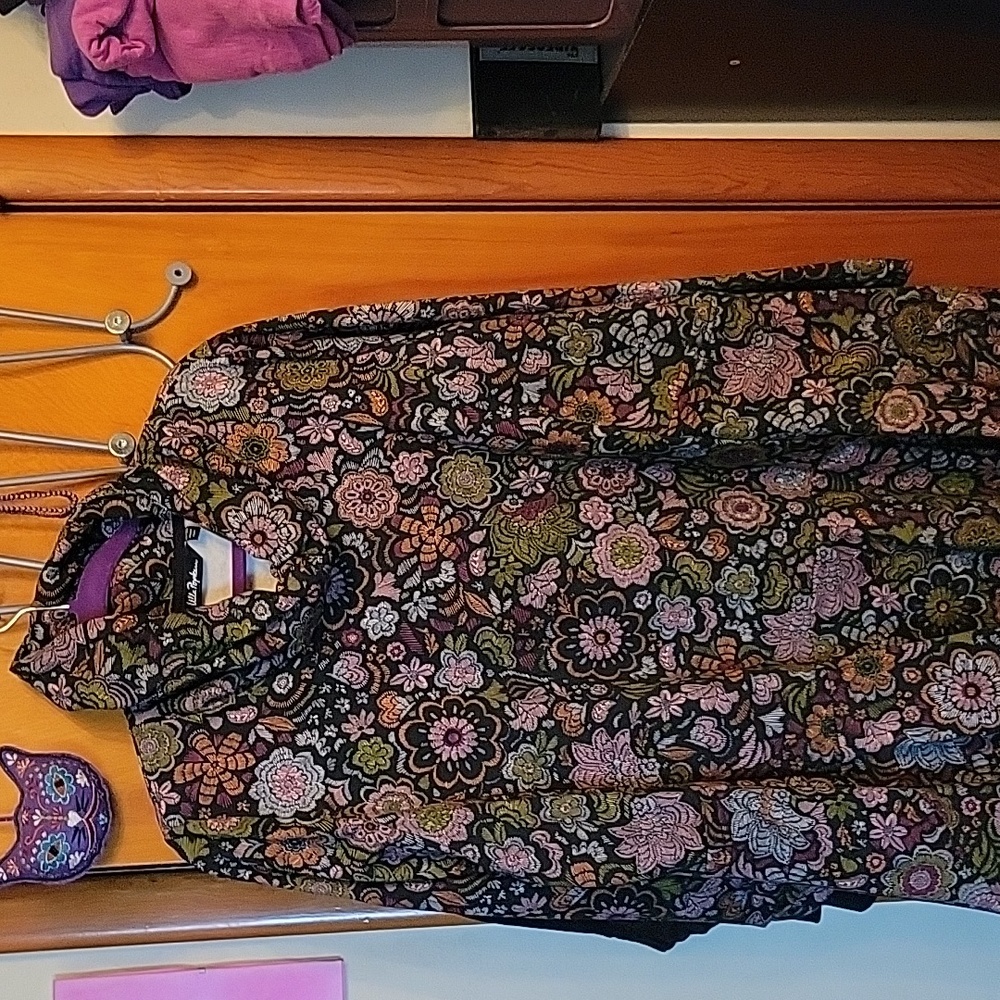 New bohemian ULLA POPKEN tunic top, sz 16/18